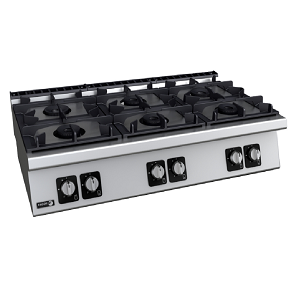 Fagor - 6 Burner Cooking Range - Table Top NA - C-G760
