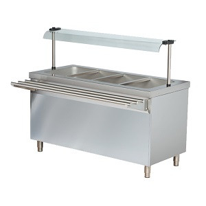 Arisco - Stainless Steel Hot Bain Marie 4 Nos Of Gn Containers - BTEB714HFN