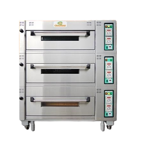 Chanmag - Electric Deck Oven 3 Decks / (3 X 3) 9 Trays - Cm - Ecd 309 A