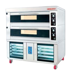 Berjaya - Deck Electrical Baking Oven + 8 Pans Proofer - BJY-2B+8PF-E