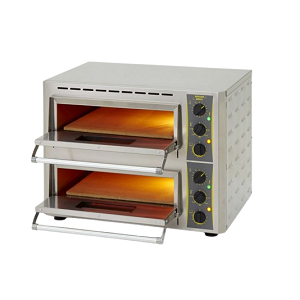 Roller Grill - Electric Pizza Oven 40 Pizzas / Hr. (Pizza Size : 410 Ø MM) - PZ 430 D