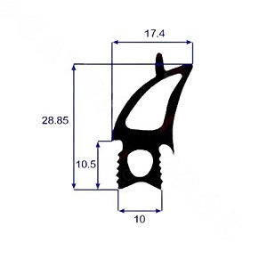 Rational - Door Gasket - 20.00.399P