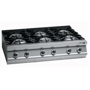 Fagor - 6 Burner Cooking Range - Table Top - C-G960