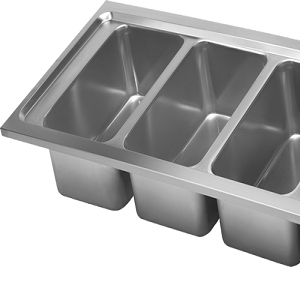 Bravo - Bainmarie Top - Stainless Steel 3 1/1 GN Of 220 Mm Depth - BM TOP 1200X650