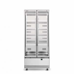 Skope - 2 Door Glass Display Chiller - Black - BME1200N-A