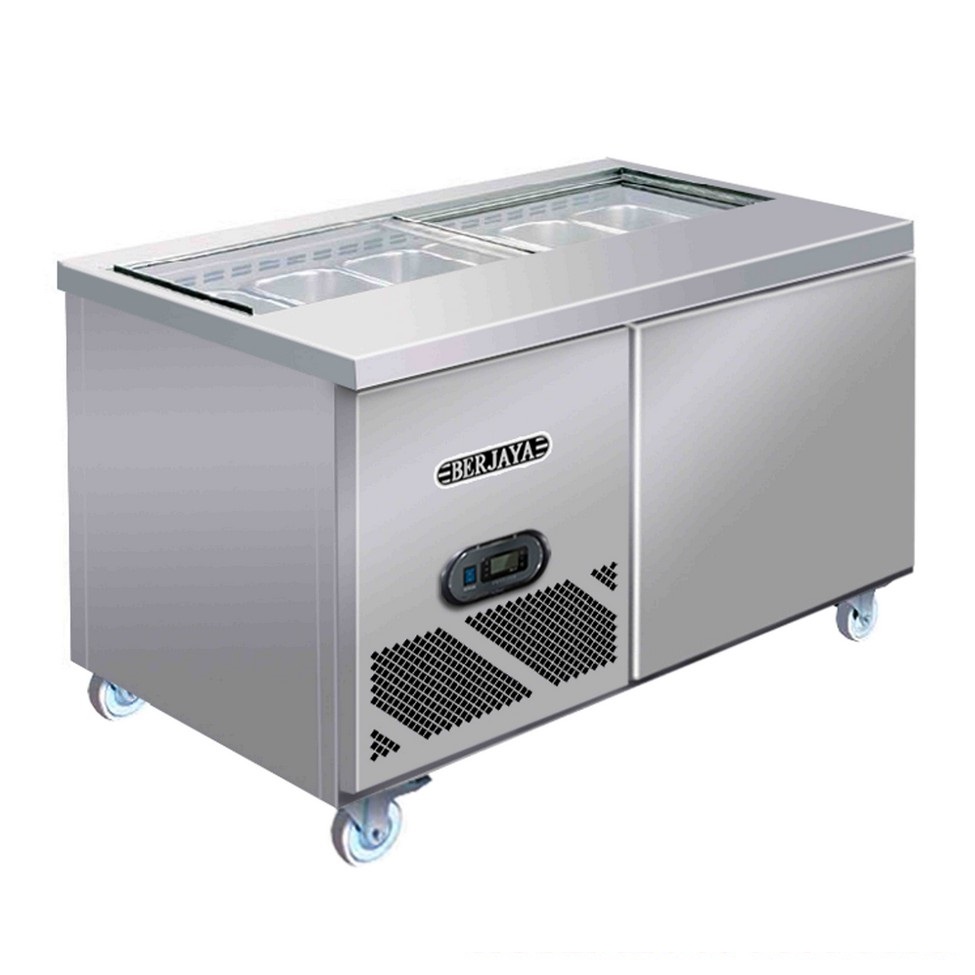 BERJAYA - BS1D/SSCF4/Z - SALAD SANWICH COUNTER 1/3 pan size