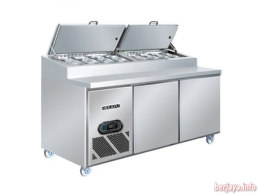 Berjaya - 2 Door Pizza Counter 8XFP 1/3-4 - BS-2D/PCF6/Z