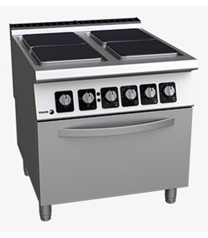 Fagor - Electric 4 Hot Plate With Oven - C-E941