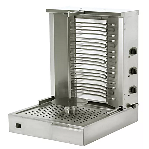 Roller Grill - Gas Shawarma Machine Table Top - GR80G - 40 Kg Of Meat