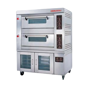 Berjaya - Deck Gas Baking Oven + 8 Pans Proofer - BJY-2B+8PF- G