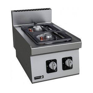 Fagor - 2 Burner Cooking Range- Table Top - CG6-20