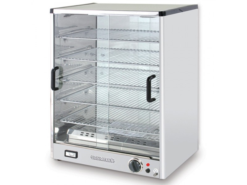 Berjaya - Food Warmer - One Side Sliding Glass Door - 3 Level - NFW45-1