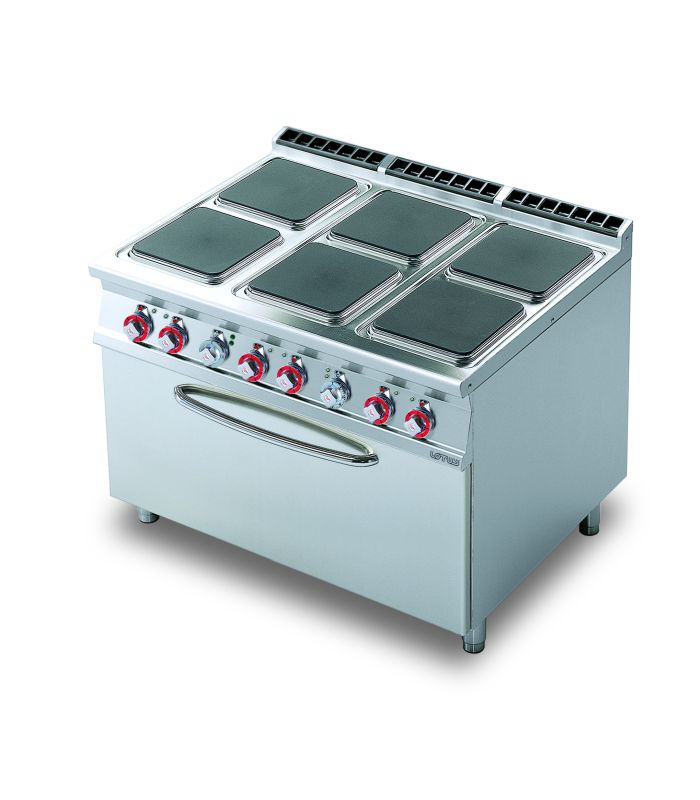Lotus - Electric 6 Hot Plate With Oven - CFQ6-912ET